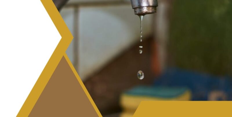 Dripping Kitchen Faucet