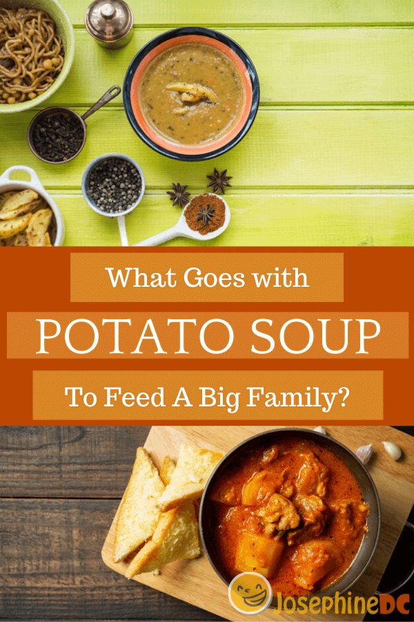 what goes with potato soup