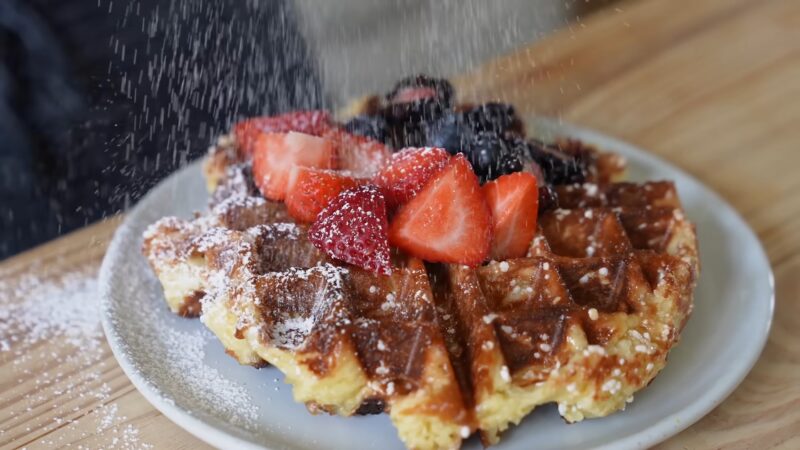 How to Make Belgian Waffles? - Crispy, Golden, and Delicious