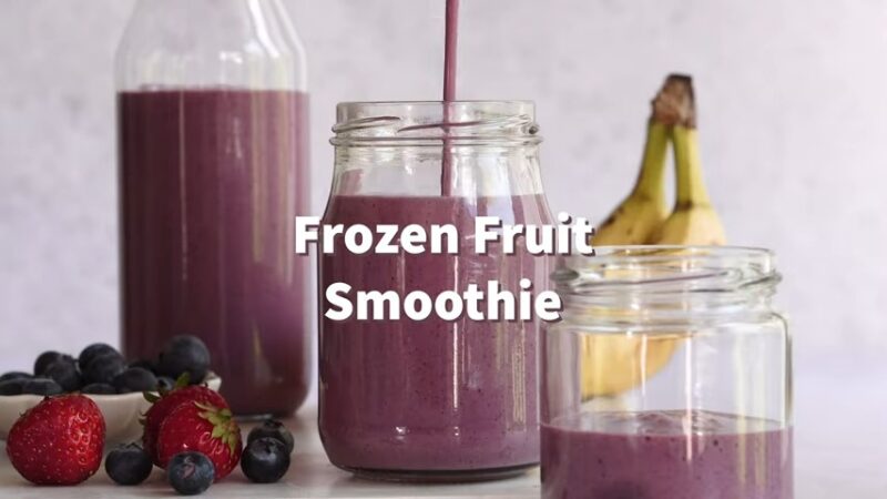 Frozen Fruit Smoothie
