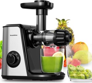 Bousen kitchen multifunctional masticating juicer