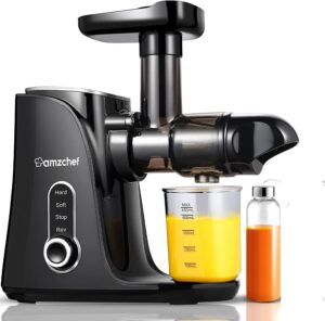 AMZCHEF Juicer with2 Speed Modes