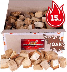 Zorestar oak smoker wood chunks