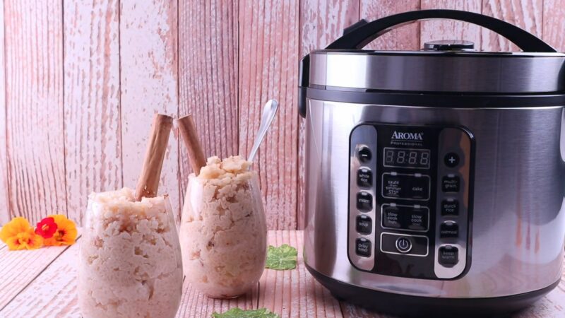 (Rice Pudding) _ Aroma Rice Cooker