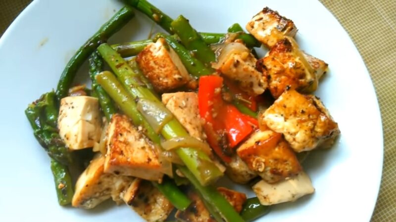 Tofu Asparagus