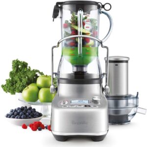 Breville BJB815BSS 3X Bluicer Pro, Blender & Juicer in one, Brushed Stainless Steel