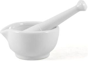 HIC Mortar and Pestle with Pour Spout, Large