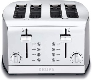 KRUPS KH734D Breakfast Set 4-Slot Toaster