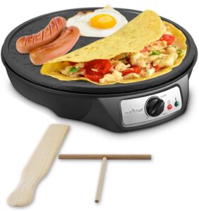 NutriChef Nonstick 12-inch Electric Crepe Maker