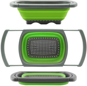 Qimh Silicone Collapsible Colander