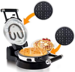 waffle maker with removable plates