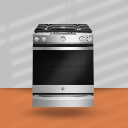 30” Samsung Gas Flex Duo Range