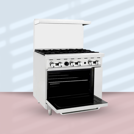 36” Atosa Stove Natural Gas Range