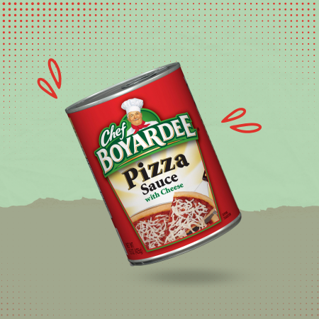 Chef Boyardee Pizza Sauce with Cheese