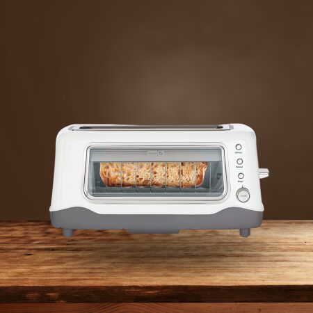 Dash DVTS501WH Clear View Toaster