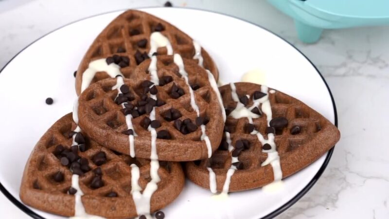 How to get perfect heart-shaped waffles