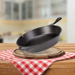 Lodge Pre-Seasoned Cast Iron Skillet (12 Inch)