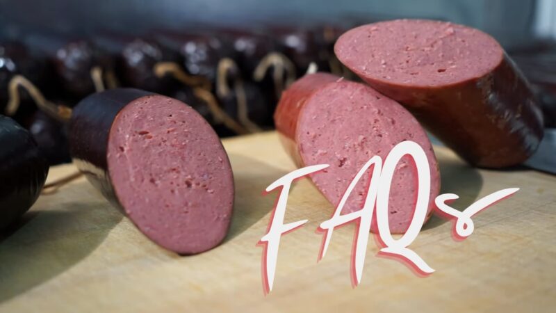 Summer sausage faqs