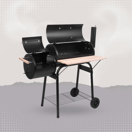 ROVSUN Grill Offset Smoker Combo