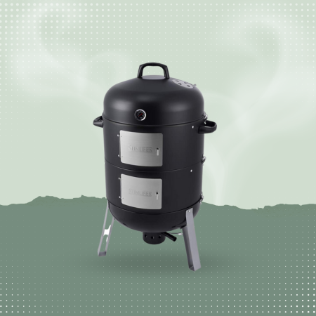 SUNLIFER 20.5 Inch Smoker and Grill Combo