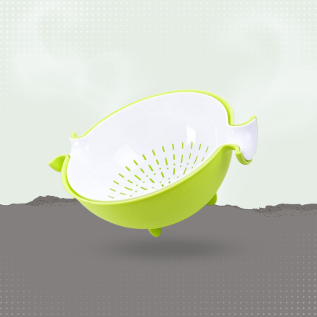 CHICHIC 2-In-1 Pasta Strainer