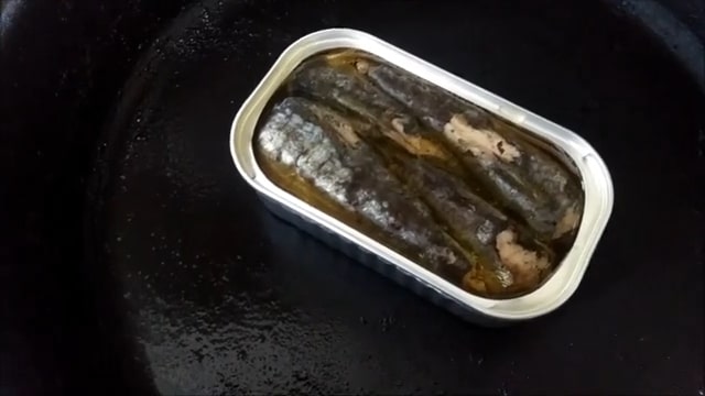 Heat Up Canned Sardines