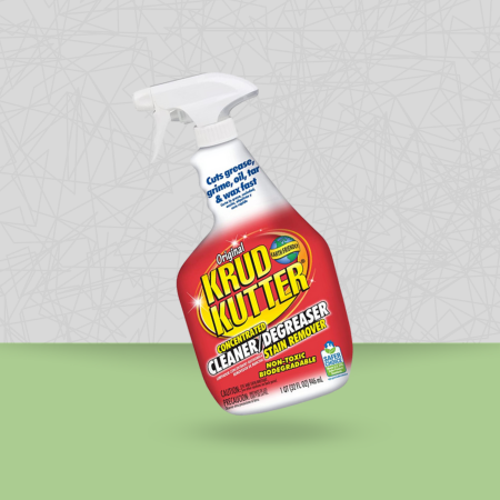 KRUD KUTTER: Cleaner & Degreaser With 2-in-1 Iron Handle Brush