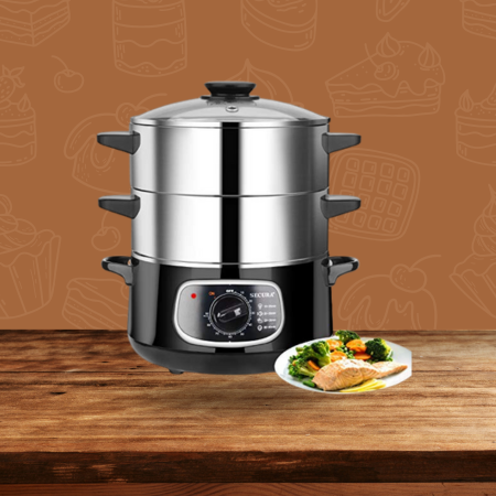 Secura Stainless Steel Food Steamer