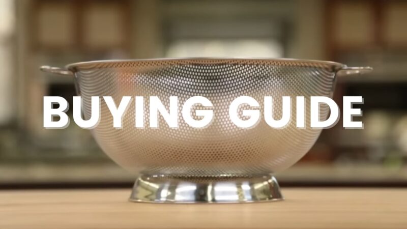 pasta strainer buying guide 