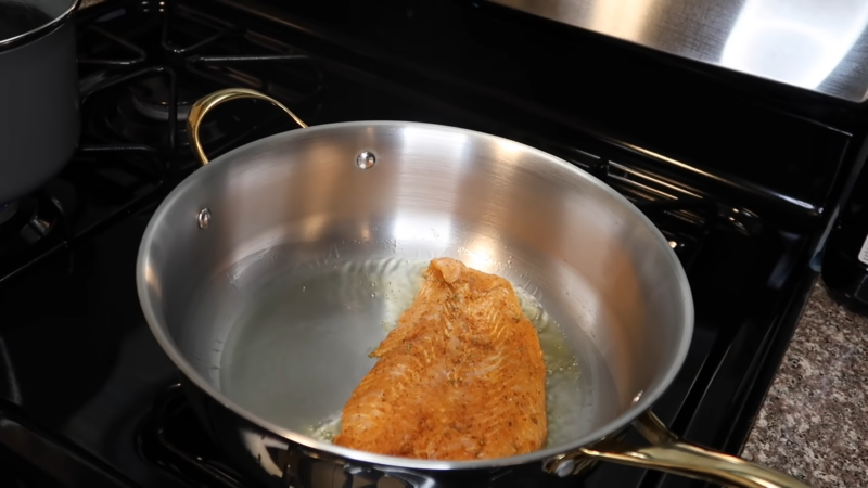 Pan-fried Swai Fish