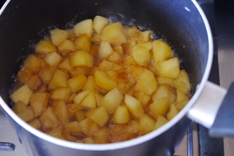 Blanching Apple