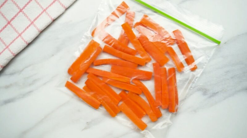 Freeze Carrots _