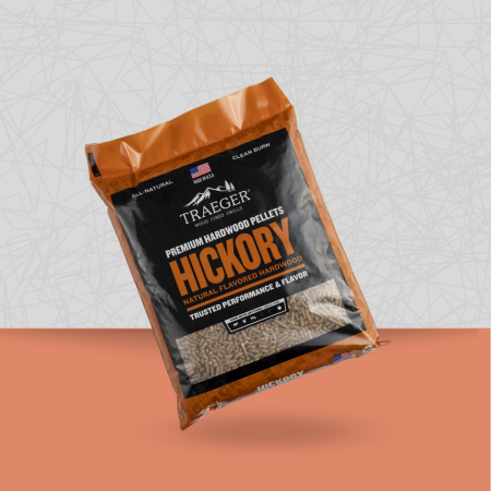 Traeger Grills Hickory 100% All-Natural Wood Pellets