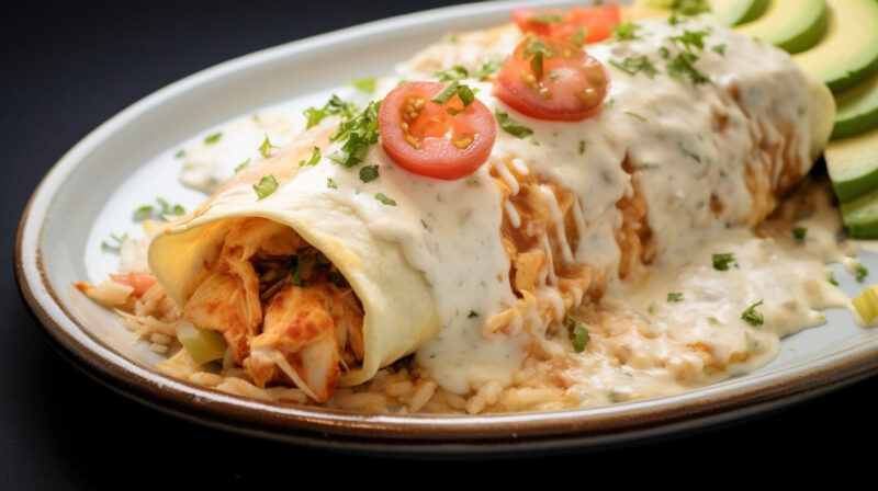 Seafood Enchilada 