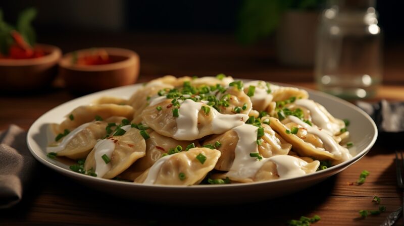 Serving and Pairing - Pierogies