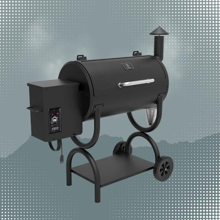 Z GRILLS ZPG-550B  Upgrade Wood Pellet Grill & Smoker 8 in-1 BBQ