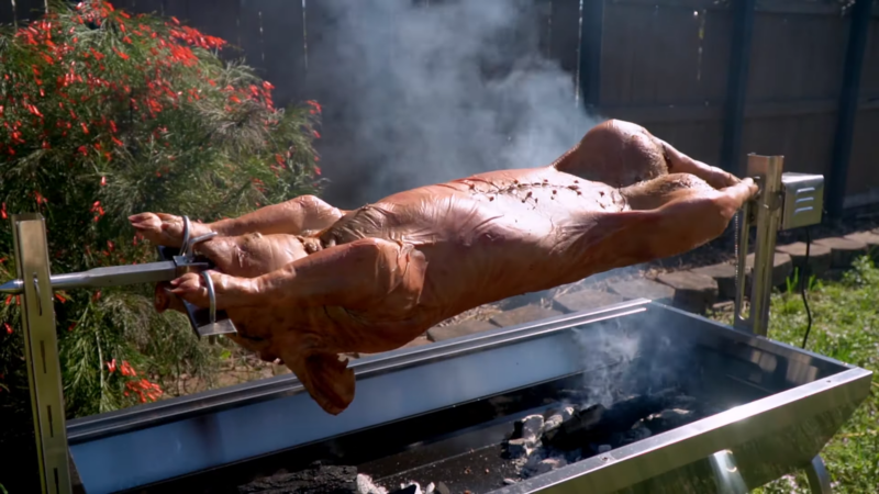 How to Spit Roast a Pig